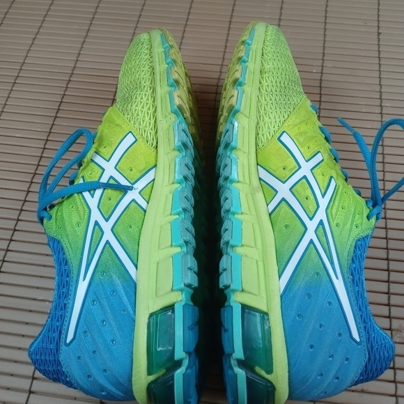 Asics - GEL-Quantum 180 2 Green Blue White Running - Picture 8 of 11